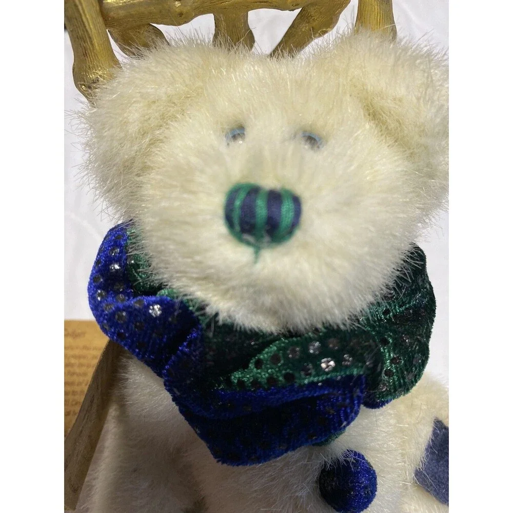 BOYDS BEARS Gadget the Clown Teddy Bear Circus Mini FOB 2001